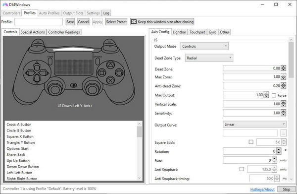 [WIN] DS4Windows v3.3.3 – PC用PS4手柄驱动插图