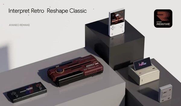 Ayaneo 推出 AMD 阵容的 Retro Reshape 掌机设备和迷你主机
